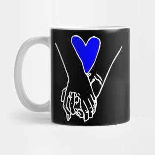 hold hands Mug